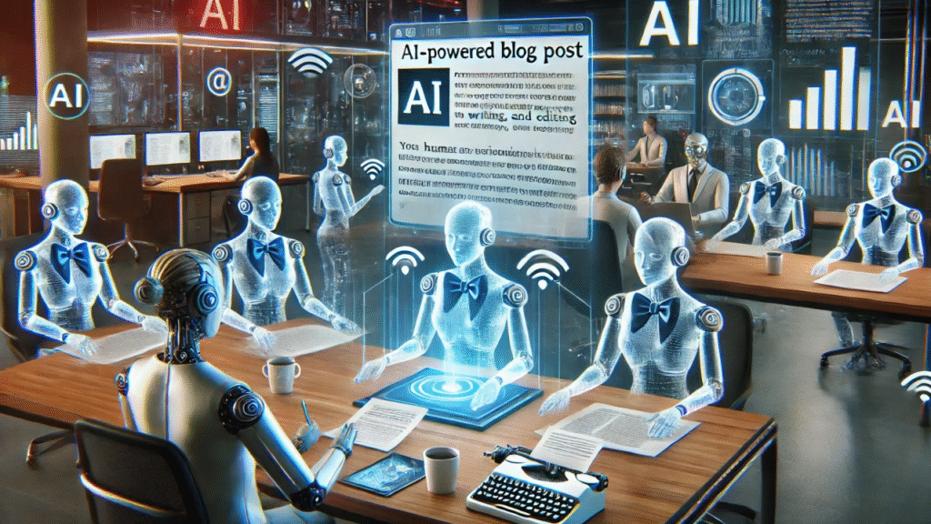 AI content automation