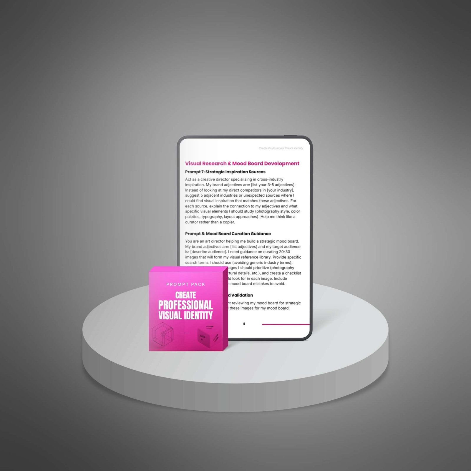 Create Professional Visual Identity – AI Prompt Pack - Image 4