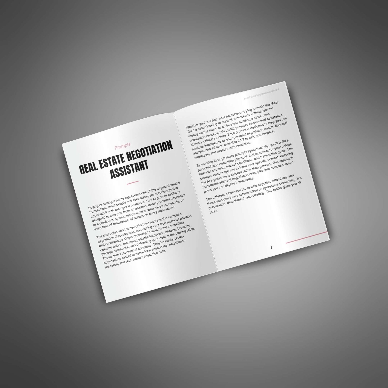 Real Estate Negotiation Assistant – AI Prompt Pack - Image 2