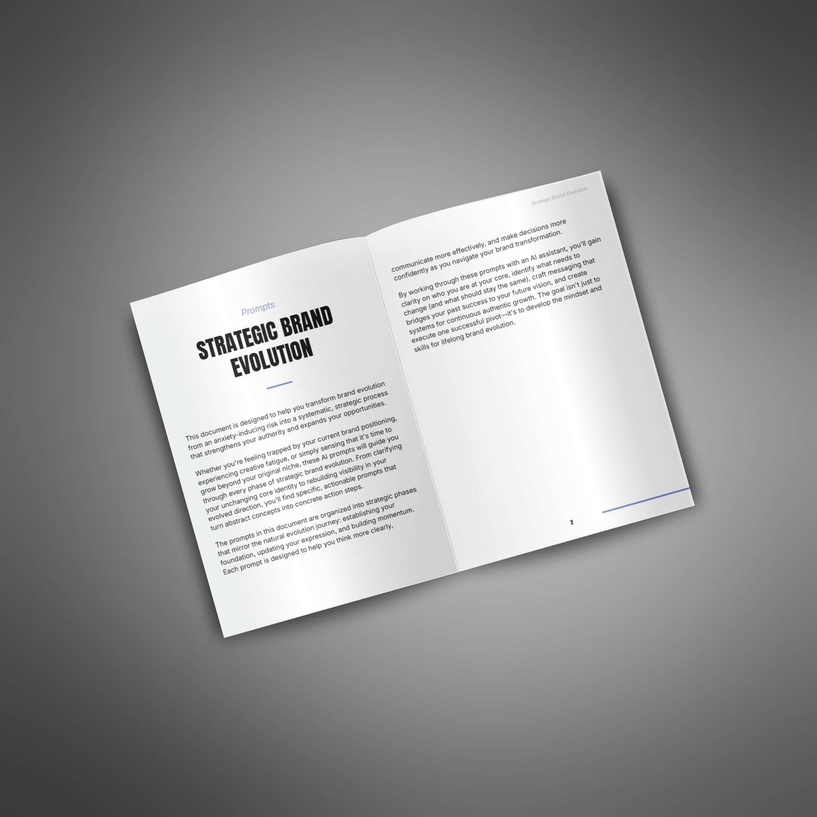 Strategic Brand Evolution – AI Prompt Pack - Image 2
