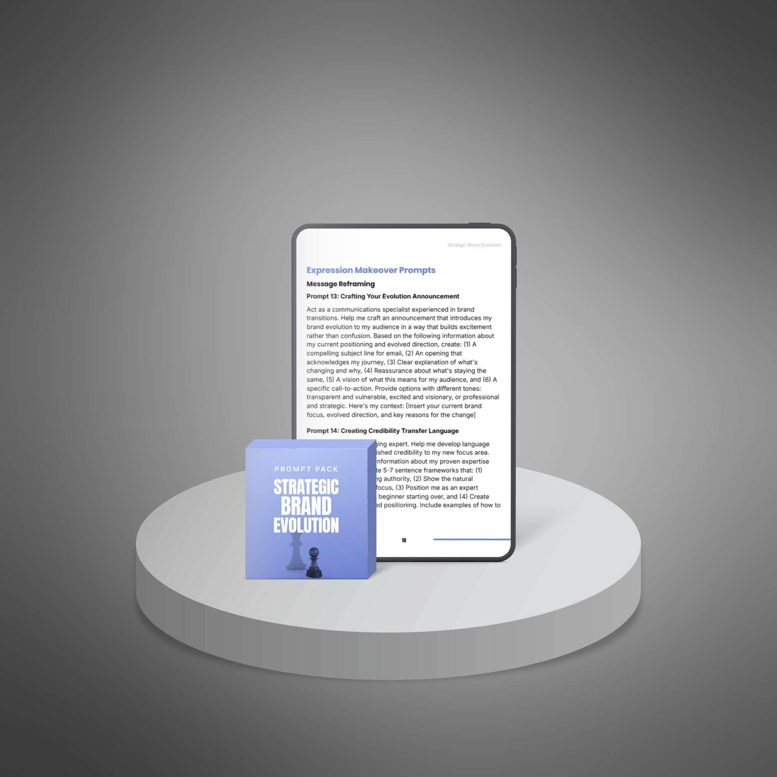Strategic Brand Evolution – AI Prompt Pack - Image 4