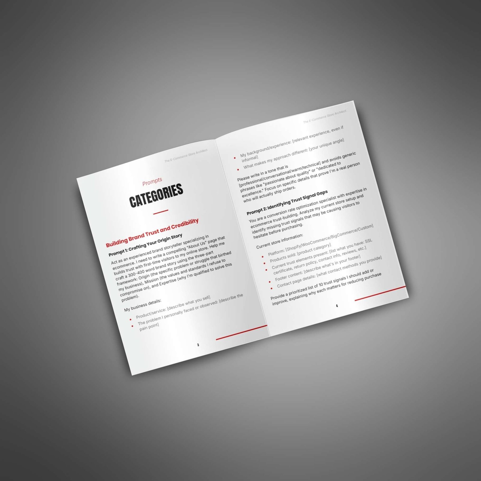The E-Commerce Store Architect – AI Prompt Pack - Image 2