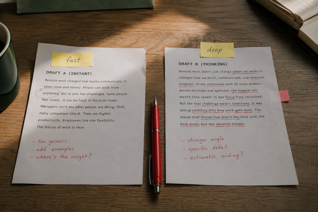 which chatgpt model to use for writing